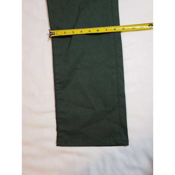 34 Heritage Green Cool Max Courage Jeans Mid rise Straight NEW size 36 x 32 - Picture 14 of 14
